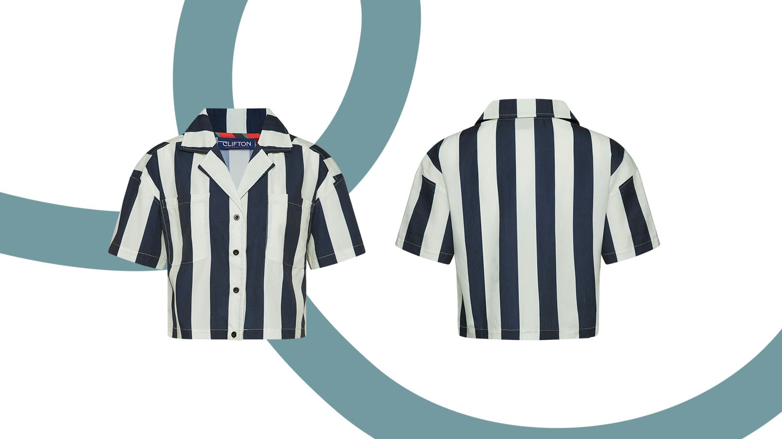 CLIFTON Cancun Custom Cropped Shirt